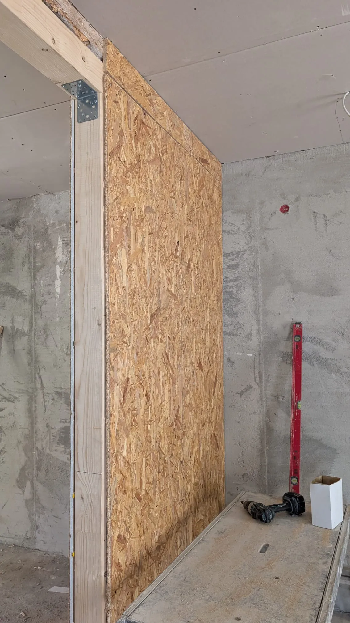 Wandverkleidung – OSB-Platte